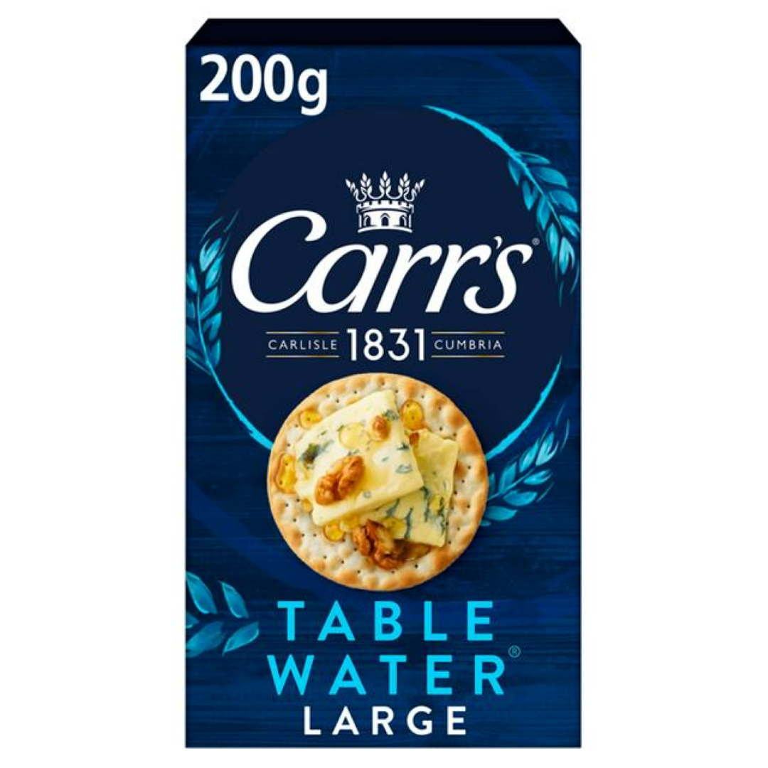 CARR'S T/WATER LARGE 200G